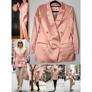 NWT J. CREW COLLECTION BLAZER JACKET PEACH OFFICE BUSINESS CASUAL QUIET LUXURY